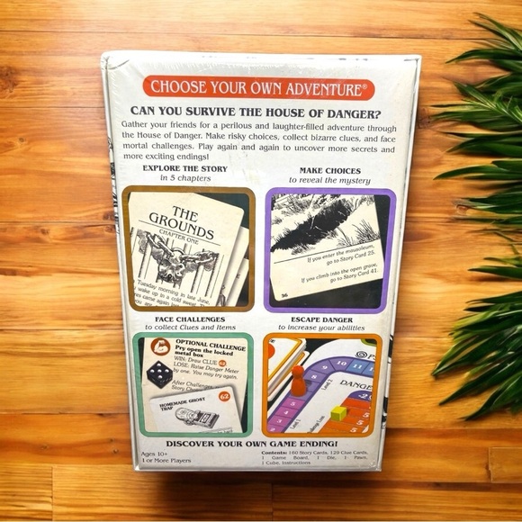 Choose Your Own Adventure: House of Danger - Sealed Board Game - Picture 6 of 9